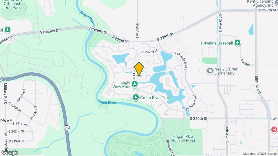 23527 54th Ave S Map and Location Details