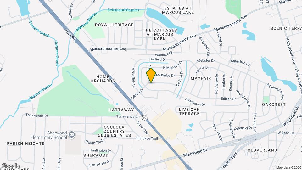 203 Edison Dr Map and Location Details