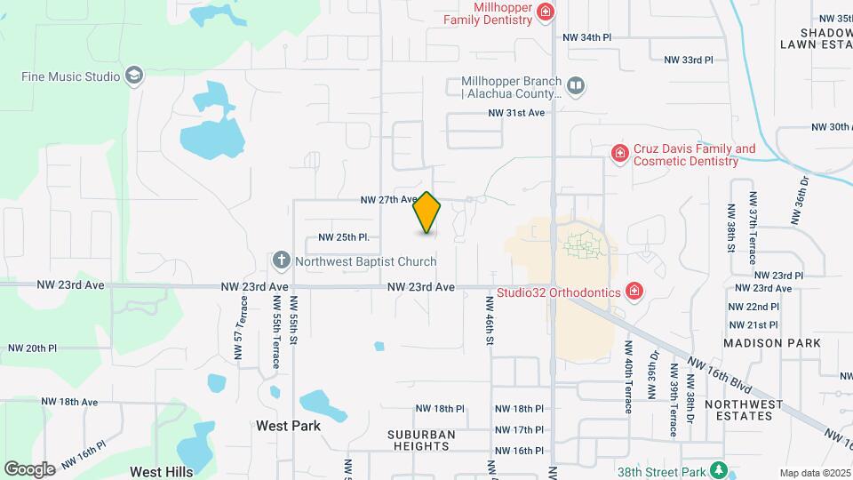 2520 NW 48th Ter Map and Location Details