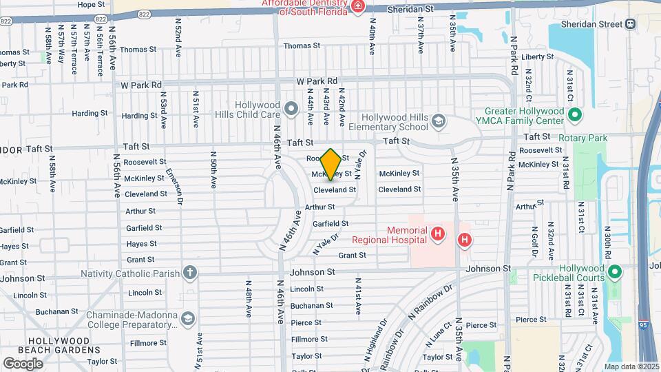 4215 Cleveland St Map and Location Details