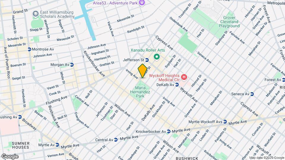 71 Irving Ave Mapa y Detalles de la Ubicación