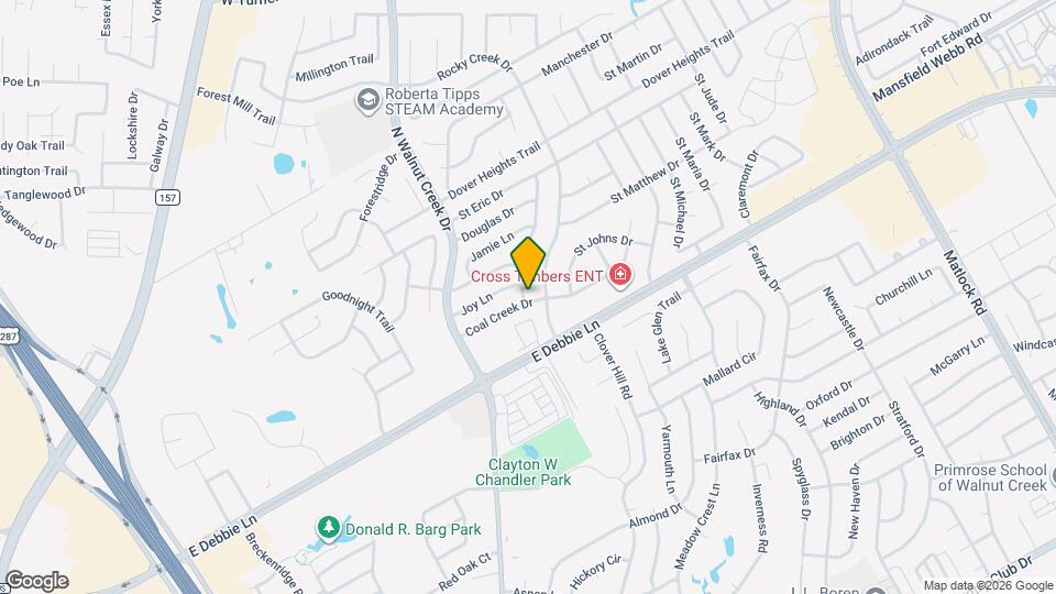 2700 Jennie Wells Dr Mapa y Detalles de la Ubicación