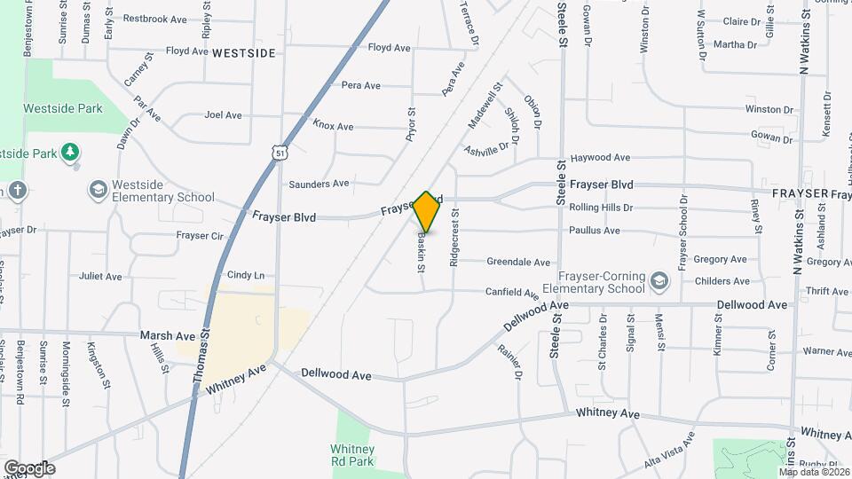 3300 Baskin St Map and Location Details