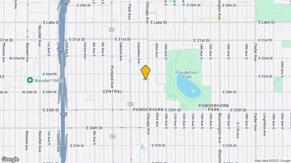 3322 Chicago Ave Map and Location Details