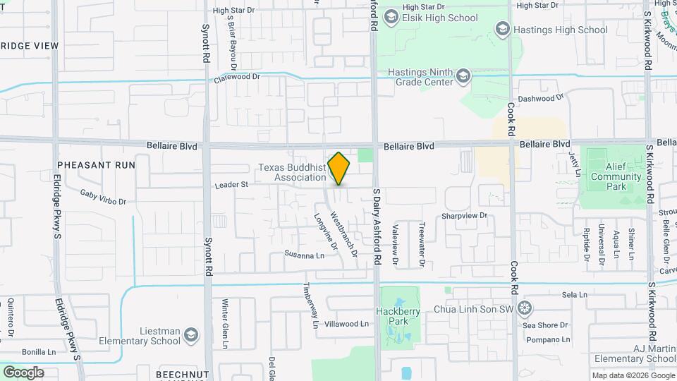 12783 Leader St Map and Location Details