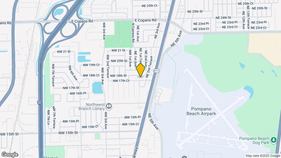 141 NE 17th Ct Map and Location Details