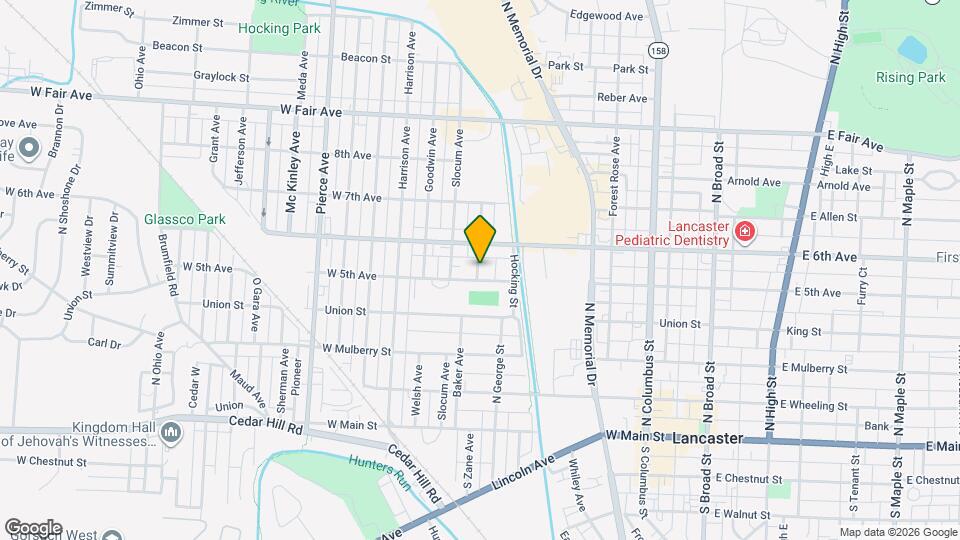 510-510 N Zane Ave Map and Location Details