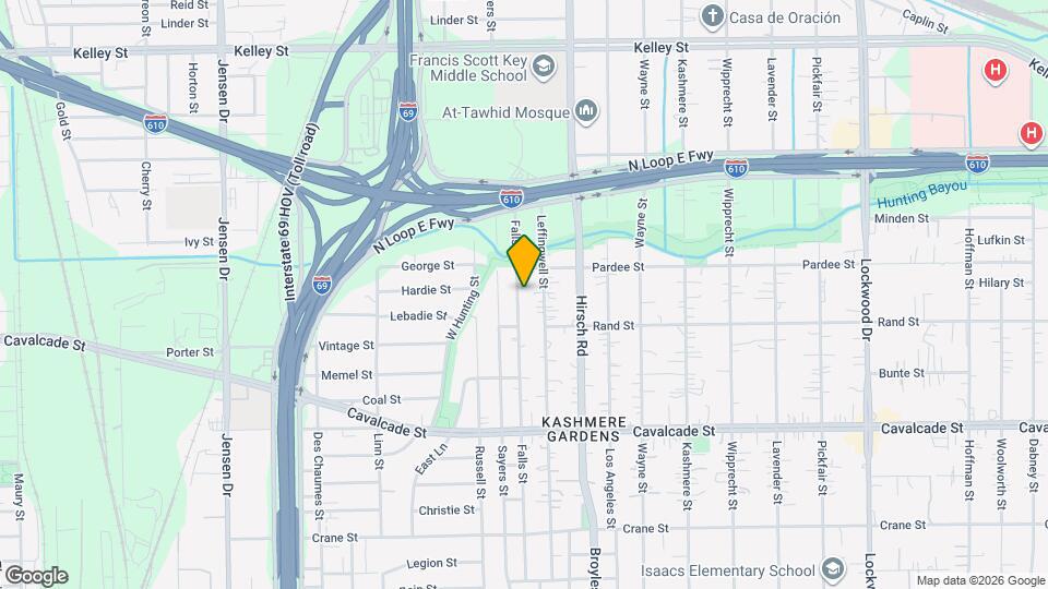 4822 Falls St, Unit A Mapa y Detalles de la Ubicación