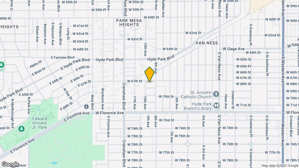 3126 W 67th St Mapa y Detalles de la Ubicación