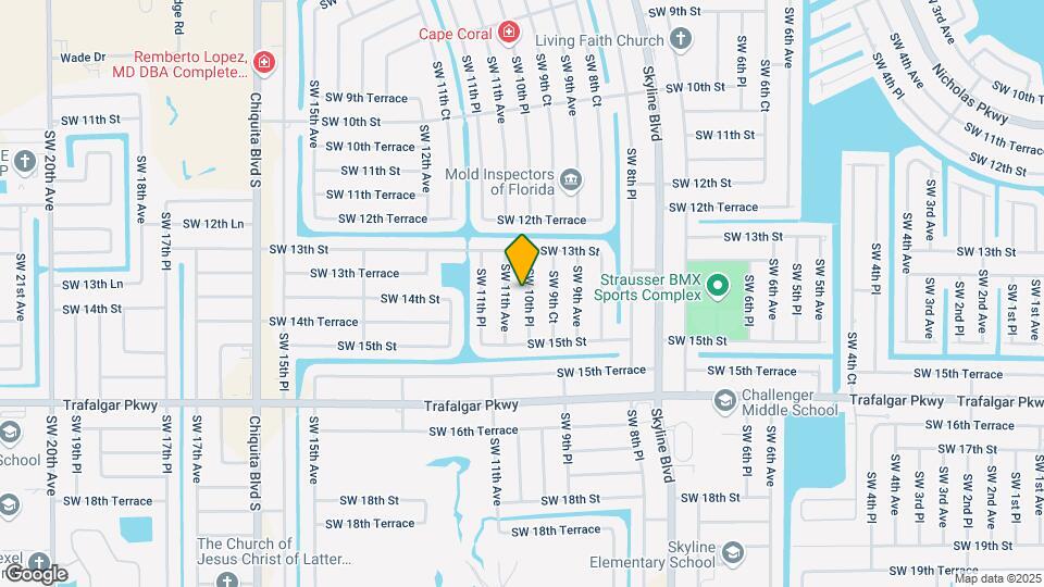 1326 SW 10th Pl Map and Location Details