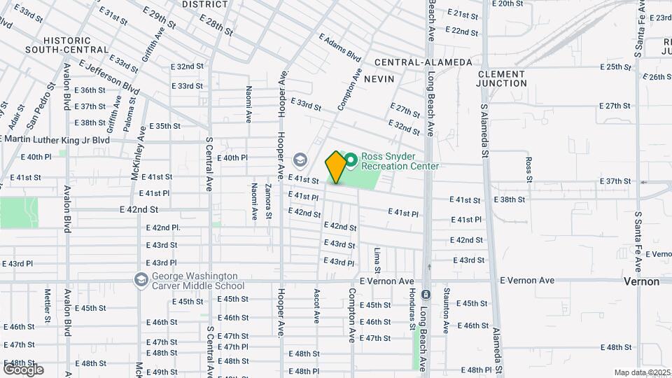 1410 E 41st St Mapa y Detalles de la Ubicación