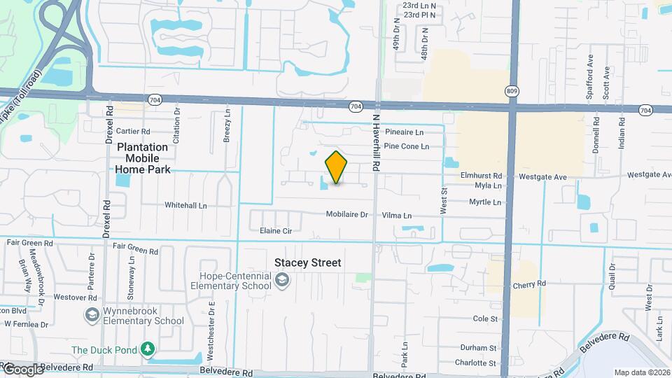 5120 Elmhurst Rd Mapa y Detalles de la Ubicación