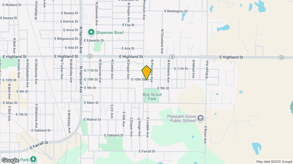 221 N Pesotum Ave Map and Location Details