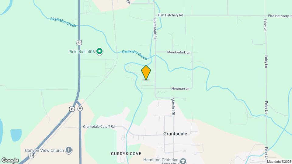 643 Grantsdale Rd Map and Location Details