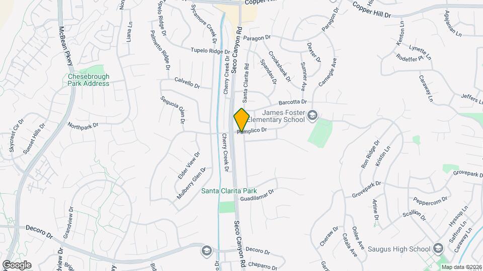 27453 Santa Clarita Rd Map and Location Details