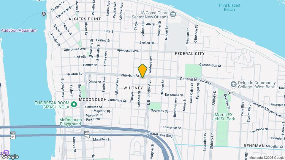 1016 Leboeuf St Map and Location Details