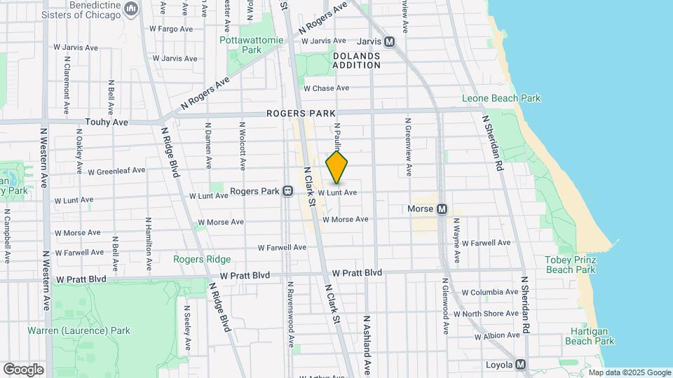 7004 N Paulina St Map and Location Details