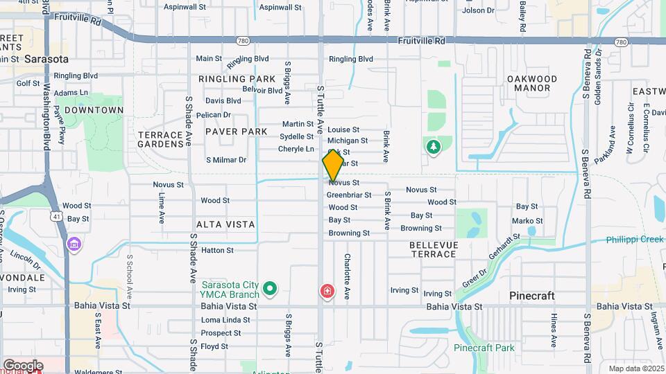 2832 Novus St Map and Location Details