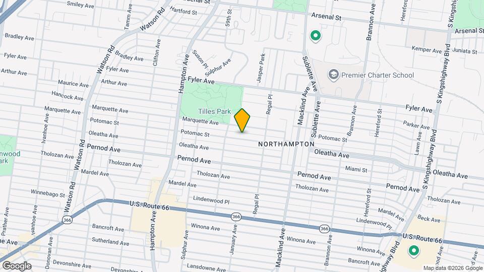 5655 Potomac St Map and Location Details