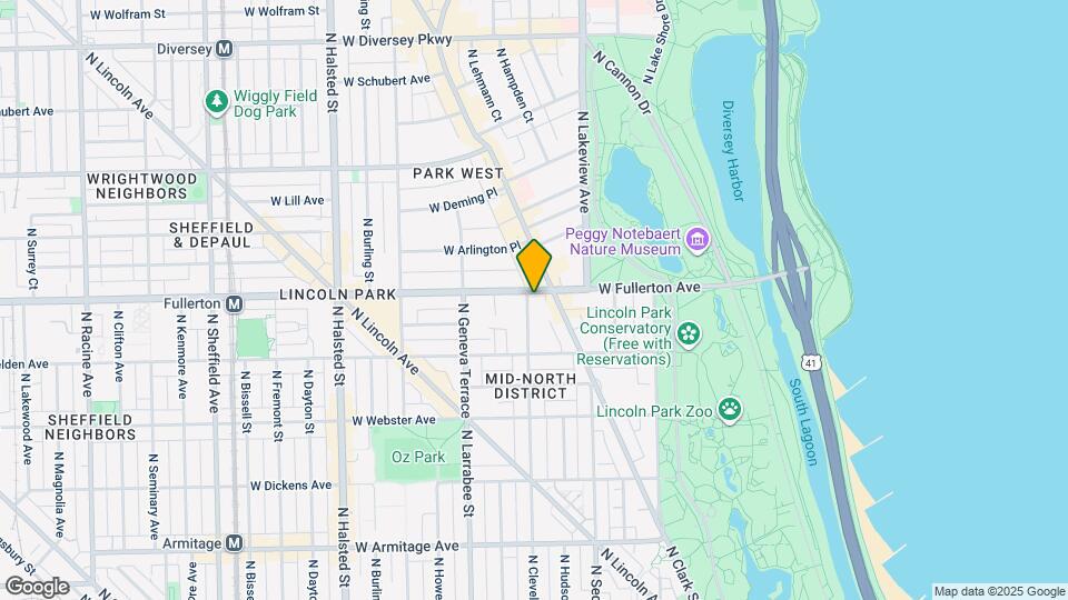 2349 N Cleveland Ave Map and Location Details