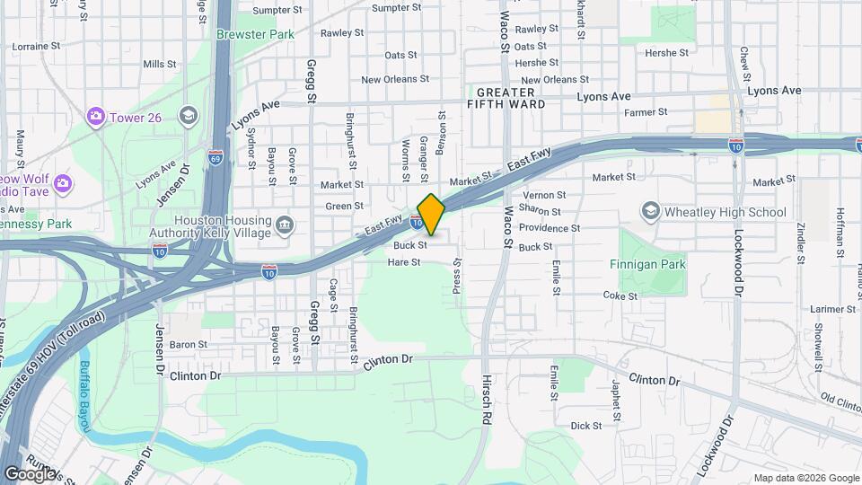 4033 Buck St Mapa y Detalles de la Ubicación
