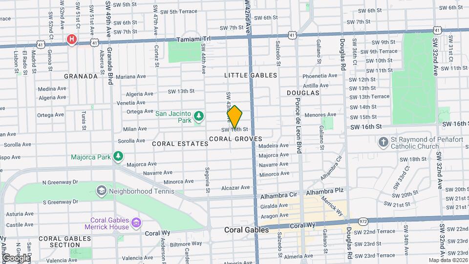 438 Mendoza Ave Map and Location Details