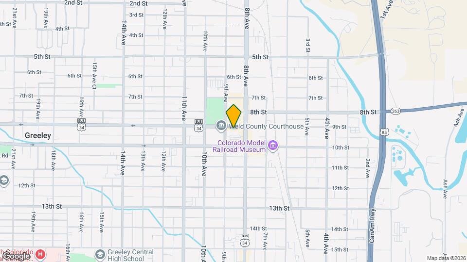 824 9th St Map and Location Details