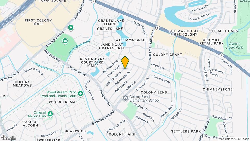 2807 Cotton Stock Dr Map and Location Details