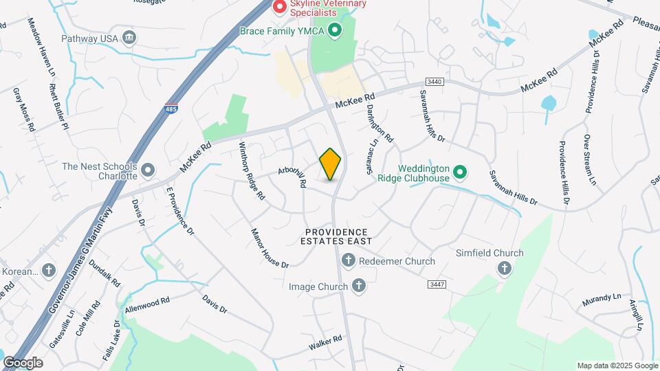 2411 Normancrest Ct Map and Location Details