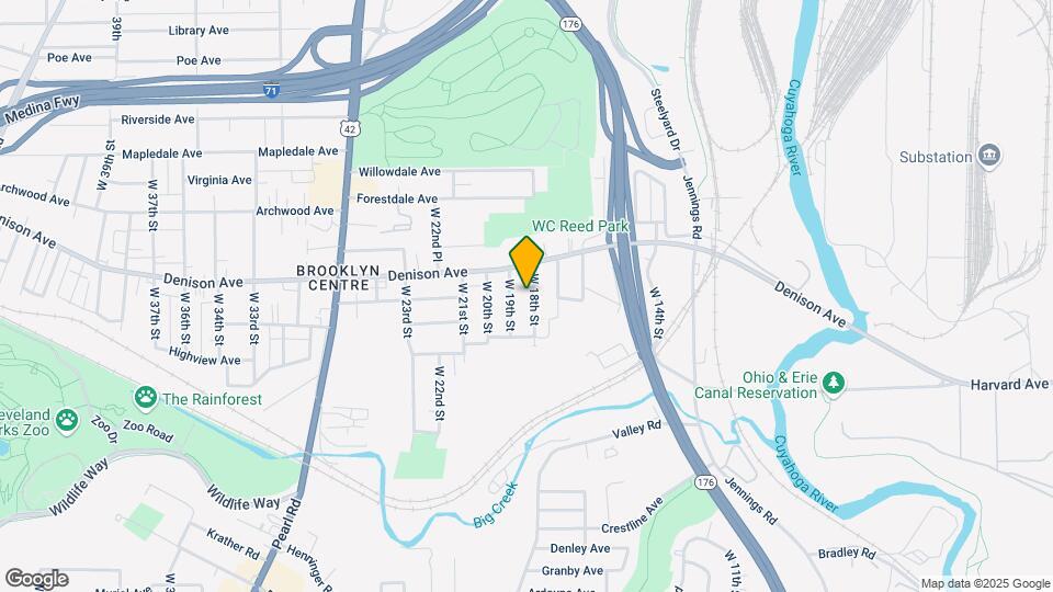3874 W 18th St Map and Location Details