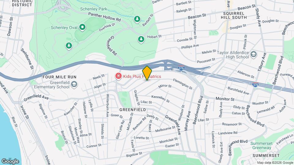 846 Monteiro St Mapa y Detalles de la Ubicación