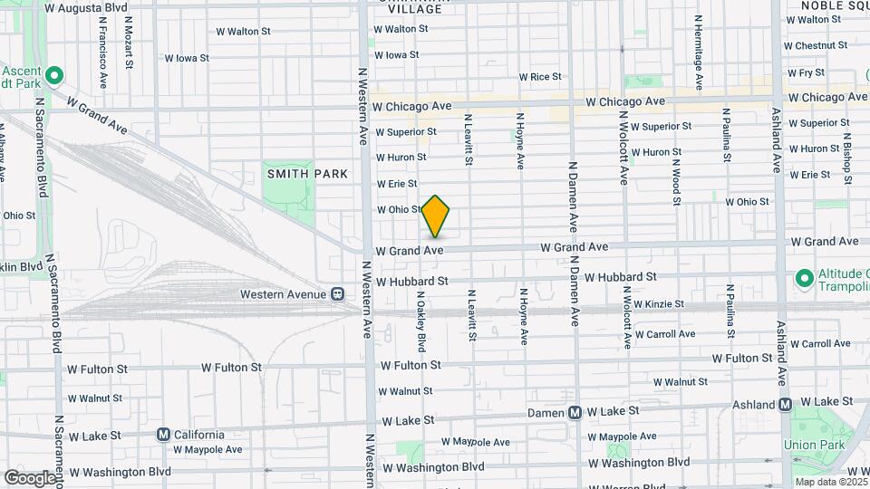 2242 W Grand Ave, Unit 1F Mapa y Detalles de la Ubicación