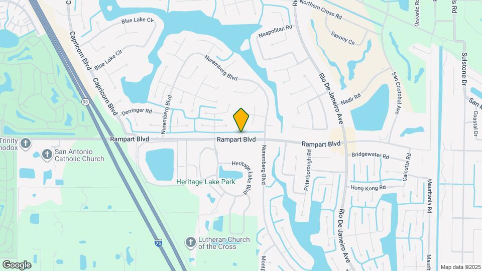 25482 Rampart Blvd Map and Location Details