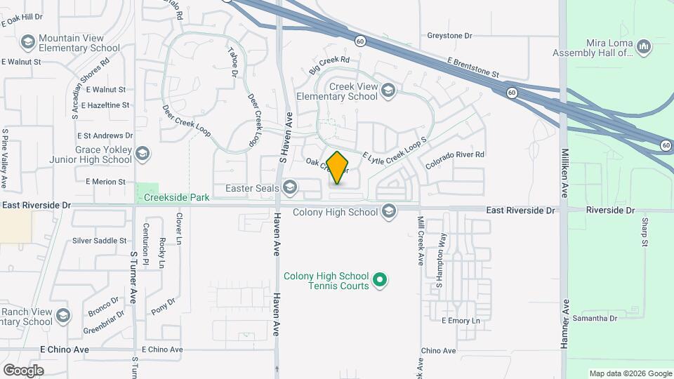 3645 Country Oaks Loop, Unit #B Mapa y Detalles de la Ubicación