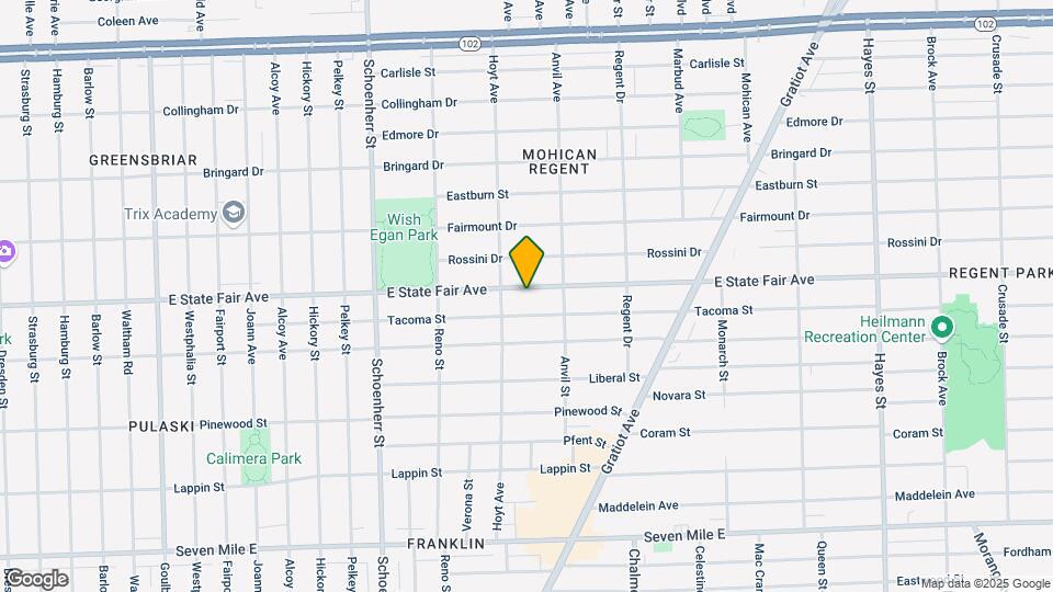 14030 E State Fair Ave Map and Location Details