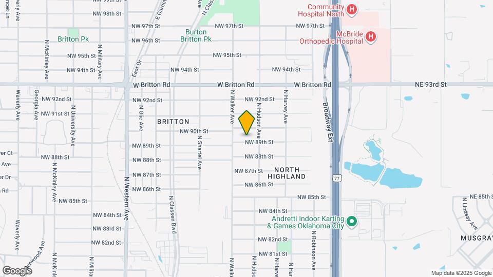 421 NW 89th St Map and Location Details