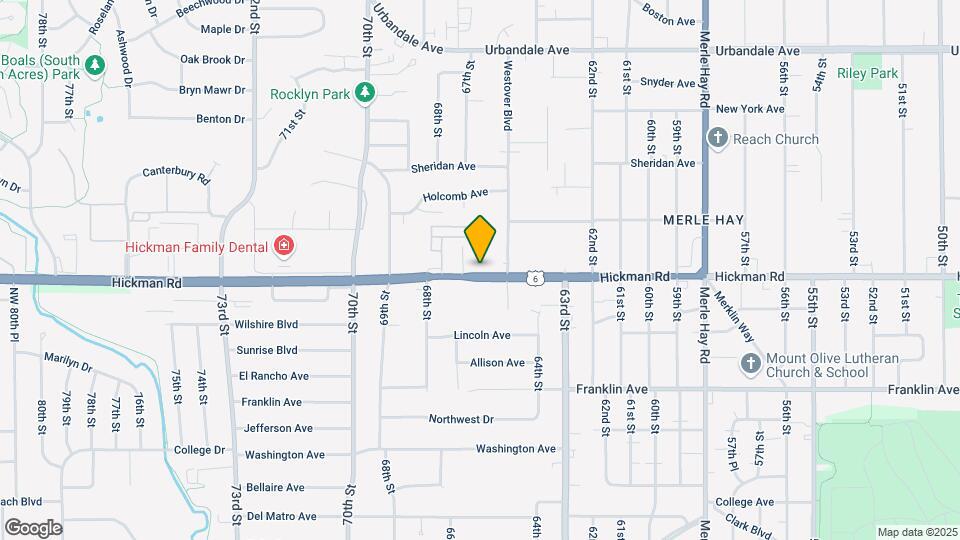 Westover Townhomes Map and Location Details