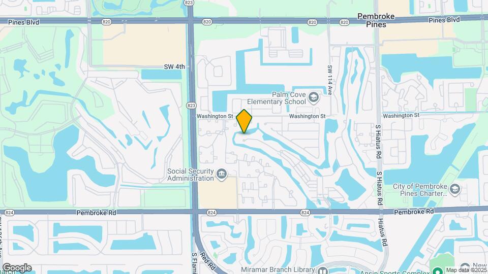 11865 SW 13th Ct Map and Location Details