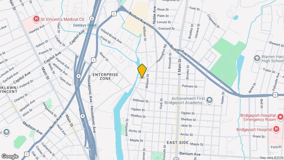 80 Huntington Rd Mapa y Detalles de la Ubicación