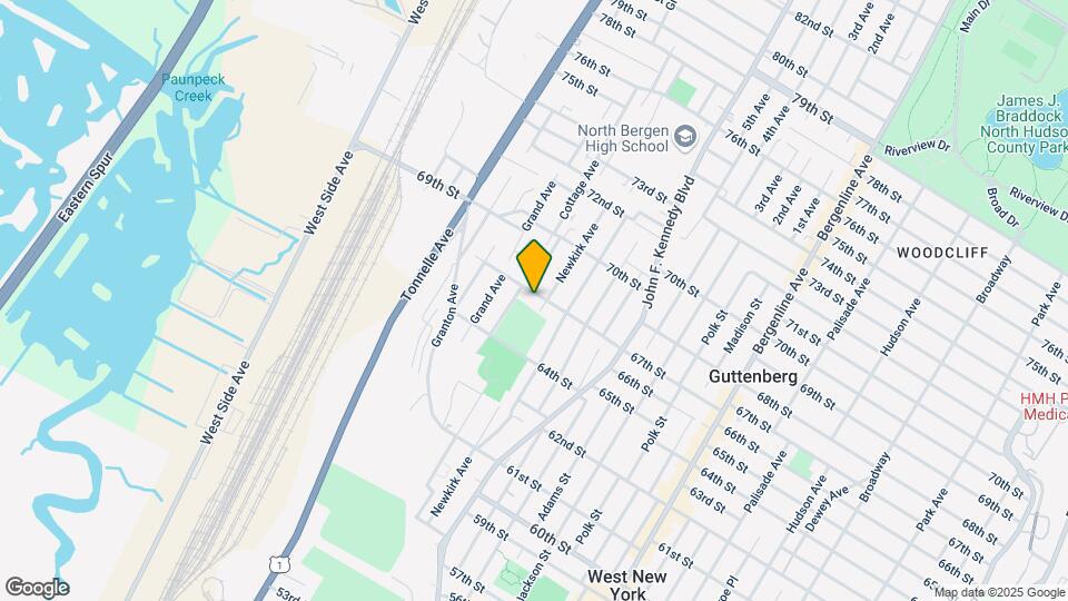 1407 67th St Map and Location Details