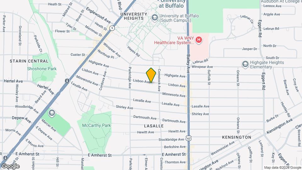 265 Lisbon Ave Map and Location Details