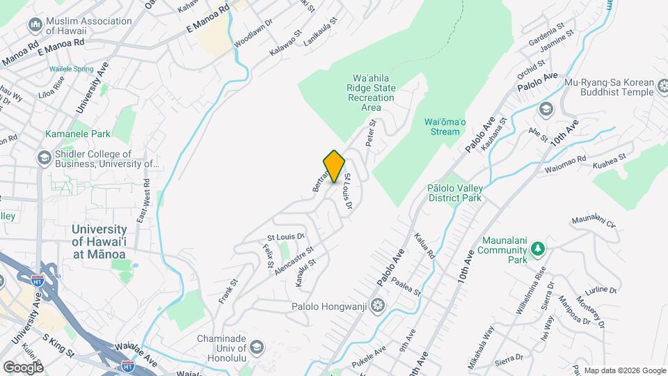 2033 Oswald St Map and Location Details