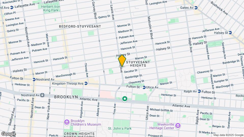 298 Mac Donough St Map and Location Details
