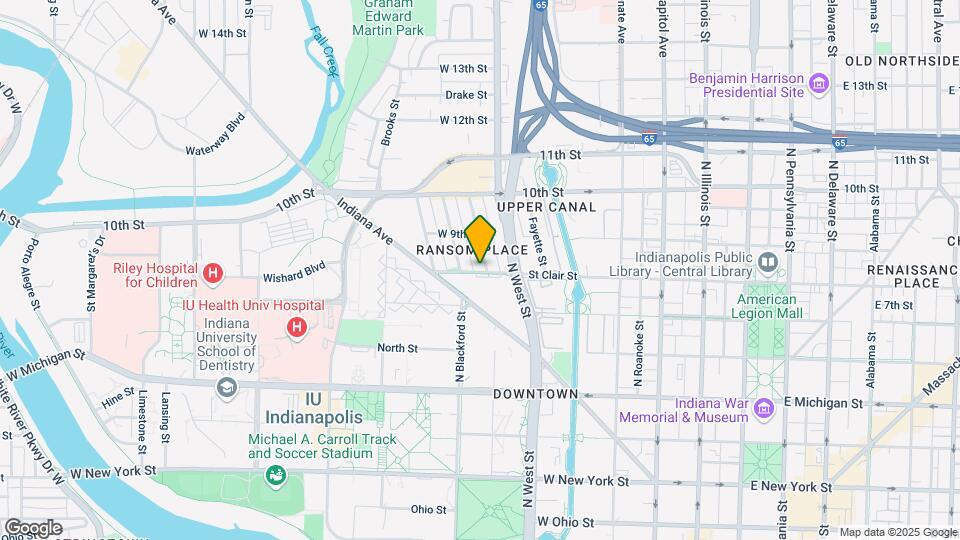 804 N California St Map and Location Details