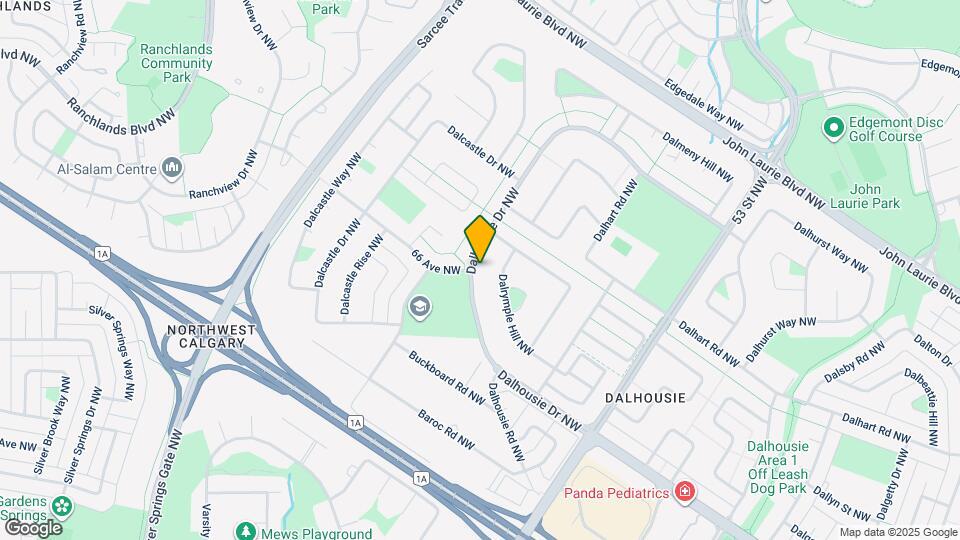 5644 Dalhousie Dr NW Map and Location Details