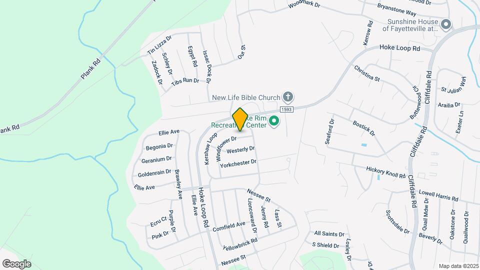 5012 Windflower Dr Map and Location Details