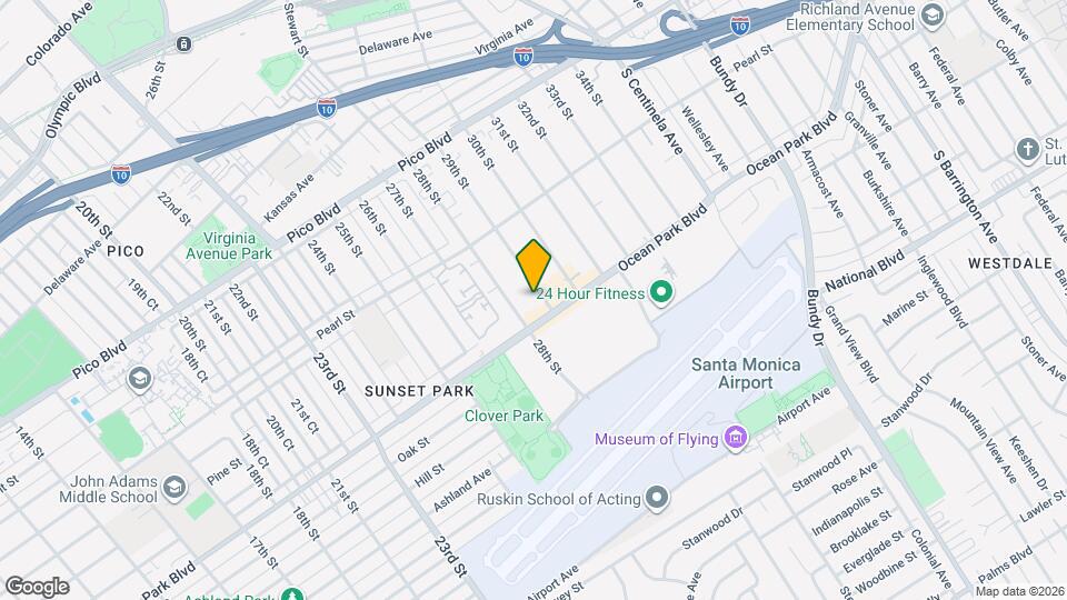 2652 29th St Mapa y Detalles de la Ubicación