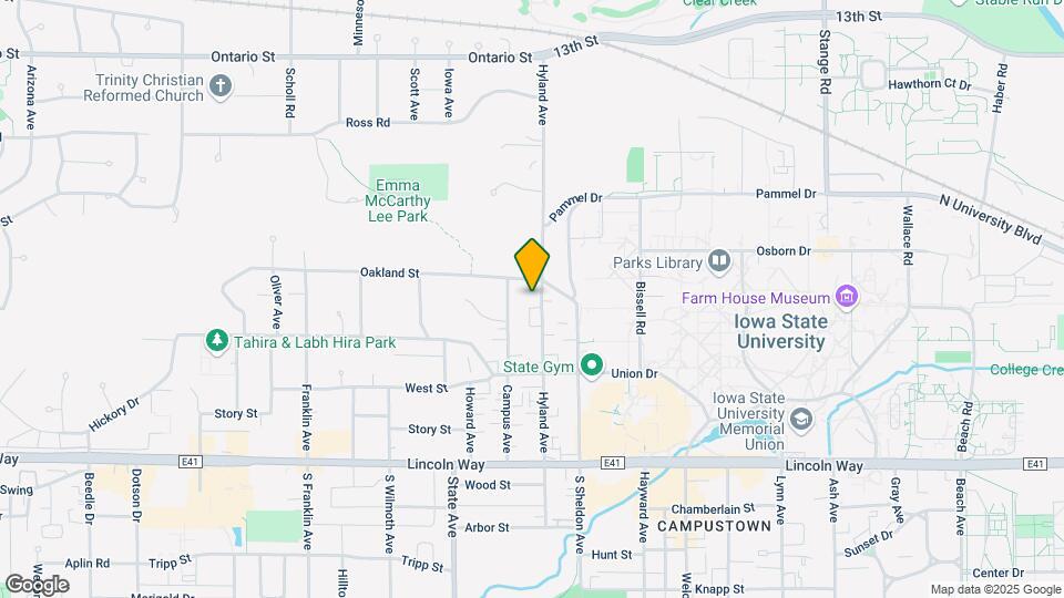 259 N Hyland Ave-Unit -2 Map and Location Details