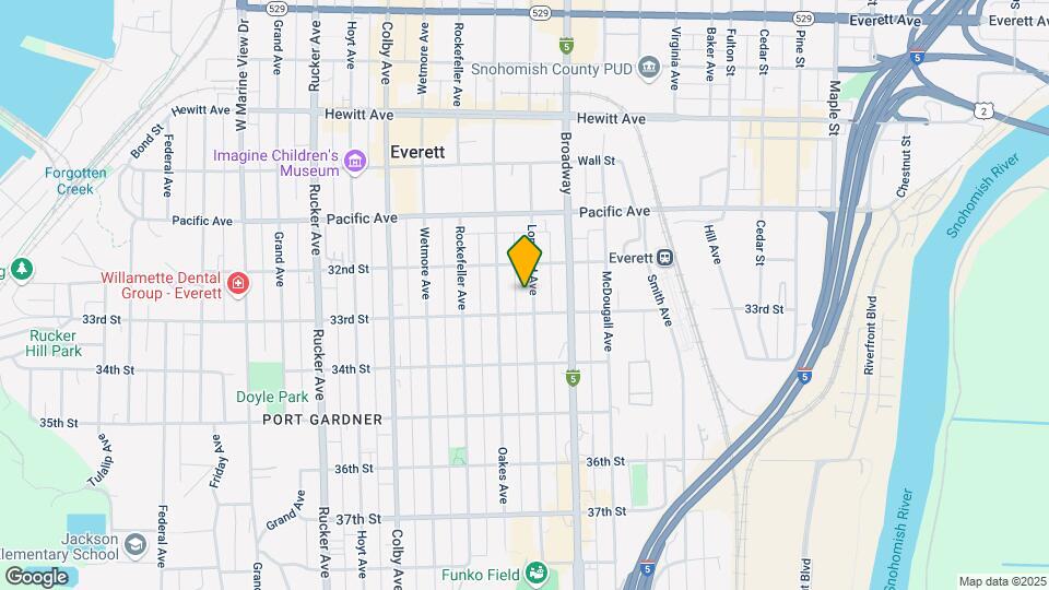 3222 Lombard Ave Map and Location Details
