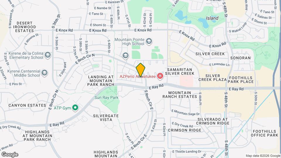 4283 E Agave Rd Map and Location Details